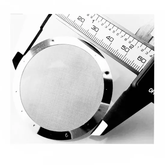 UltraThin Dutch Weave Brass Reusable Coffee Filter Disks with Micro Hole Stainless Steel Mesh