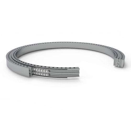 无齿双排角接触转盘轴承