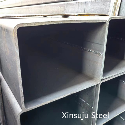 DIN S235JR углеродистая стальная квадратная труба 50x100 мм