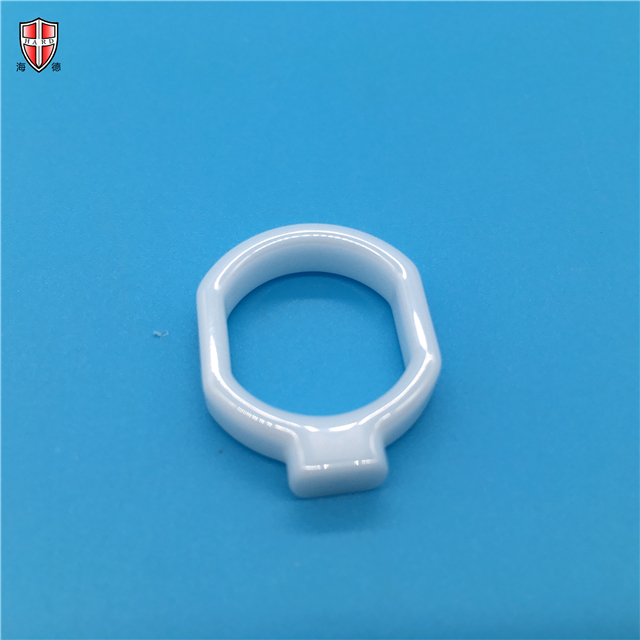 anello ad anello in ceramica ZrO2 in zircone lucido indossabile