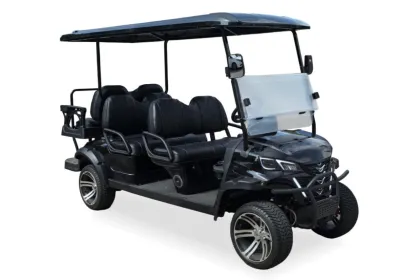 Luxury Six-Seat Golf Cart for Golf Courses