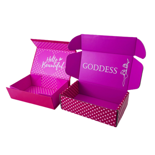 Cosmetics Packaging Lipstick Mailer Tuck Top Paper Box
