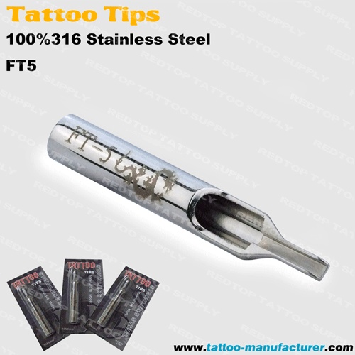 New Tattoo Stainless steel Tips 316L