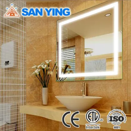 IP44 LVD Illume LED Backlit Frameless Rectangular Mirror