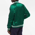 Fabriksgrossist Custom Satin Baseball Varsity Jacka