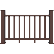 New generation professional WPC deck Railing