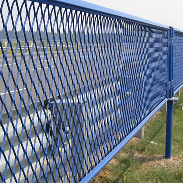 Protection du pont de viaduc clôture anti-lancement en métal