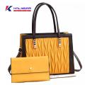 2 in 1 Fashion Leather Wallet and Handbags