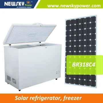 110mm half refrigerator half freezer solar deep freezer dc solar chest freezer