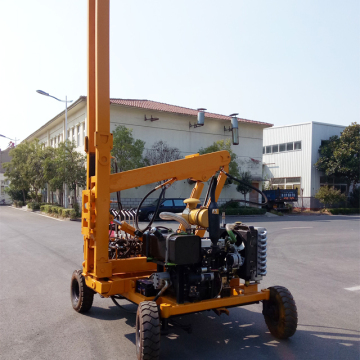 Hydraulic Excavator Mounted Pile Driver and Extractor