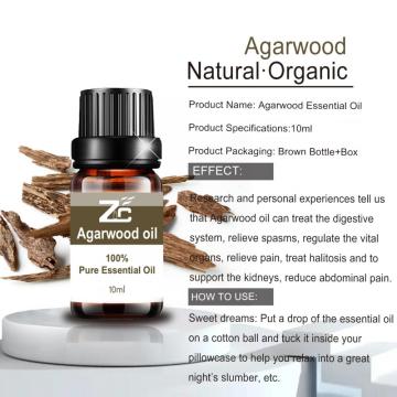 Óleo de Agarwood Pure Natural Terapêutico Óleo para Aroma