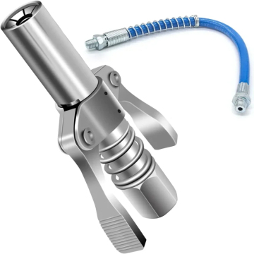 High-Pressure 10000 PSI Grease Gun Coupler NPT Quick Release Tool