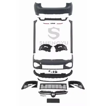 VW Golf 8 R Style Car Spare Parts: Front Rear Bumper, Grille, Side Skirts, Rear Diffuser