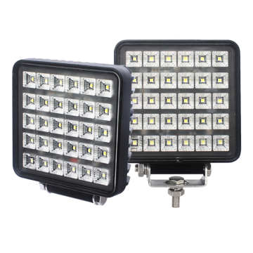 オフロードLEDマシンワークライトスクエアLEDワークランプ25W 4x4エマークオスラムチップ6000K LEDトラックATVオフロードのドライビングライト