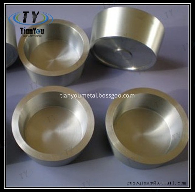 Polished Tungsten Crucibles