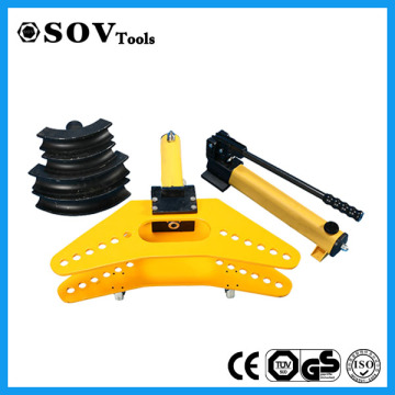 Manual hydraulic tube bending machine