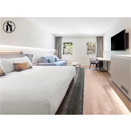 Modern Light Luxury Crown Plaza Hotel Furniture with European Style