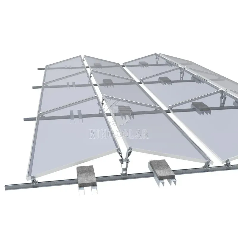 Flat Roof Ground Matrix Mounting System