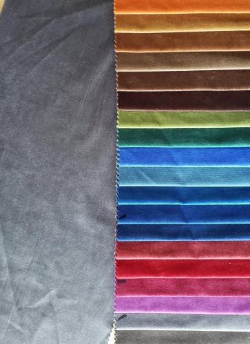 Zwykłe aksamitne tkaniny do sofy tapicerki barwione przędza