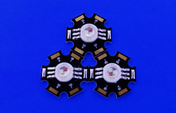 3w Rgb High Power Led Light Emitting Diode With Star Pcb For Flashlight
