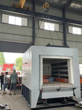 Efficient Trolley Furnace for Industrial Applications