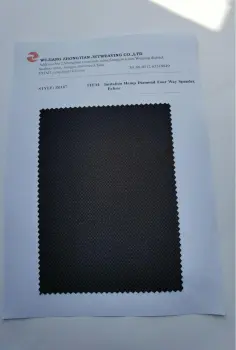 Imitation Hemp Diamond Four Way Spandex Fabric