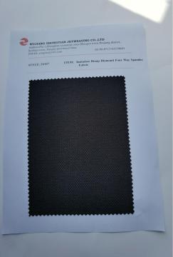 Tessuto a quattro vie di diamante di canapa imitazione in tessuto spandex