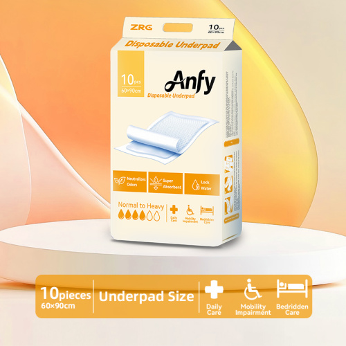 Almohadillas de cuidado para adultos OEM Almohadillas inferiores para adultos desechables