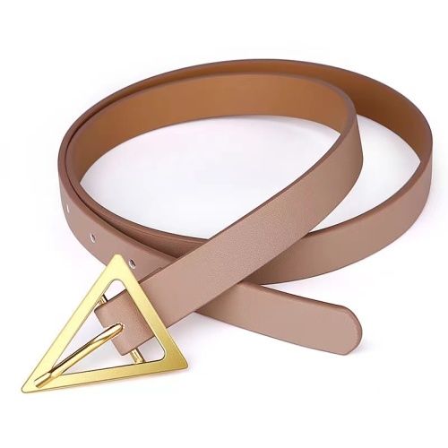 Trendy Women's Leather Waist Belt