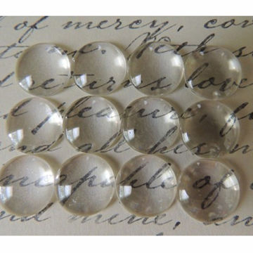 18mm, 25mm hot selling glass cabochon
