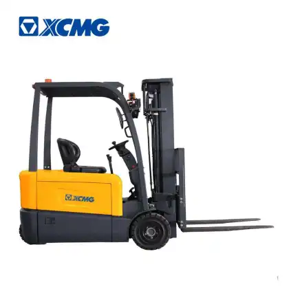 XCMG new 1.6 ton 3wheel electric forklift truck