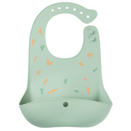 Custom Djur Design Silicone Bibs för nyfödda