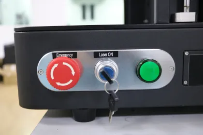 30W Fiber Optic Metal Handheld Laser Marking Machine for Engraving and Lettering