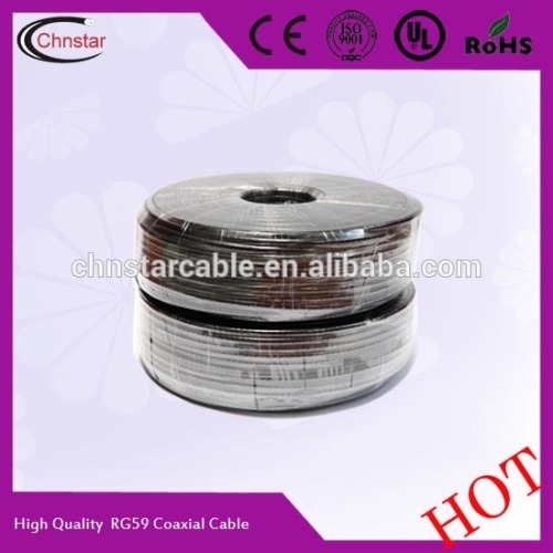 CHR400 coaxial cable elevator cable for cctv camera drop wire telephone cable