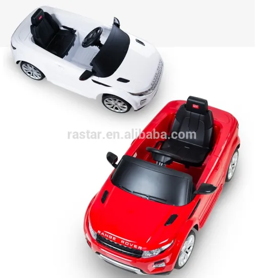 RASTAR 81400 6v and 12V electric Land Rover Evoque car ride on kids drive car