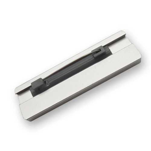 Laser Engraved Company Logo Silver Aluminum Name Plate