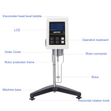 NDJ 5S NDJ 8S NDJ 9S LCD Display Laboratory Brookfield Viscometre digitale rotazionale