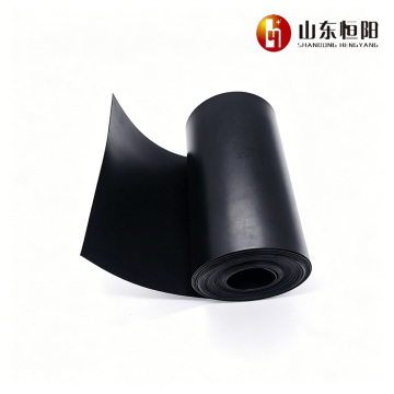 High-Density Polyethylene Waterproof Barrier Roll in Black