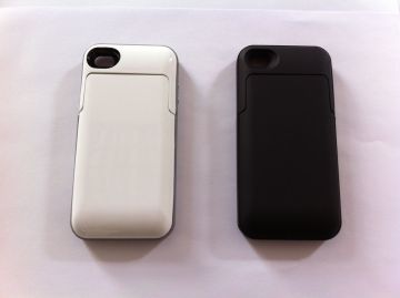 1500mah Iphone 4 Rechargeable Power Case Black External Battery Case