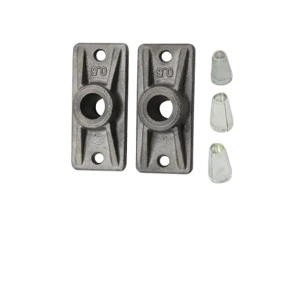 Durable Steel Post-Tension Flat Anchor Unbonded Monostrand Anchorage