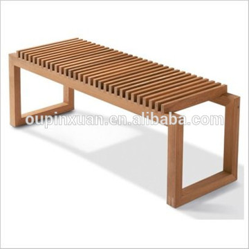2015 high quality factory offer cheap customized brand bamboo bench with CE ROHS