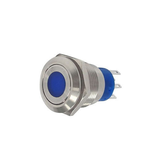 19mm Stainless Flat Anti Vandal Switch