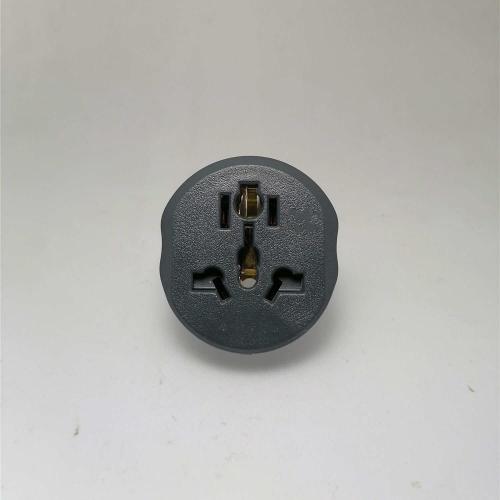 European Grounded Power Plug Adapter Travel Converter