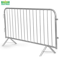 Galvanized Temporary Road Safety Crowd Traffic Barrier Fence