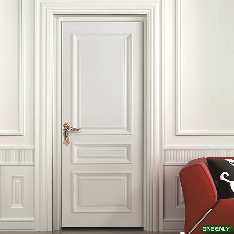 Solid Wooden Single Door Moulded Panel doors