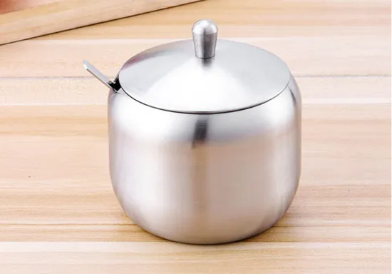 Stainless Steel Thickened European Seasoning Jar