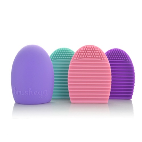 Outil de nettoyage de brosse de maquillage oeuf de brosse de silicone