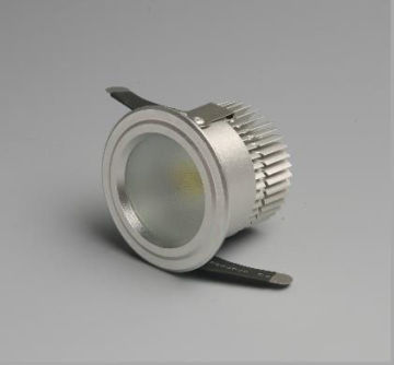 4.5w 63mm Diameter Silver / Silver Sand Dimmable Led Downlights With Ce And Rohs