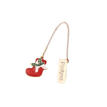 Kawaii Cartoon Christmas Metal Bookmarks - 6 Styles