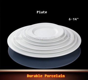 Many Standard Size Porcelain Dinner Plate for resaurant Tableware